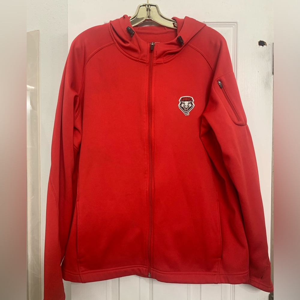 NWOT Ladies UNM Lobo Red Jacket 3XL